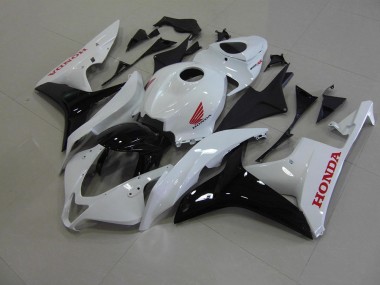 Blanco Perla Negro Carenado Honda CBR 600 RR 07-08