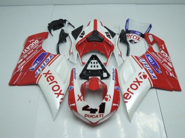Blanco Perla Nuevo Xerox Carenado Ducati 848 1098 1198 07-14