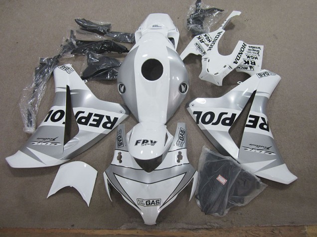 Blanco Repsol Inyección Kit Carenado Honda CBR 1000 RR 08-11 Blanco Repsol Inyección Kit Carenado Honda CBR 1000 RR 08-11