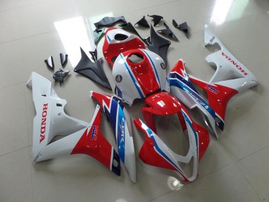 Blanco Rojo Azul HRC Carenado Honda CBR 600 RR 07-08