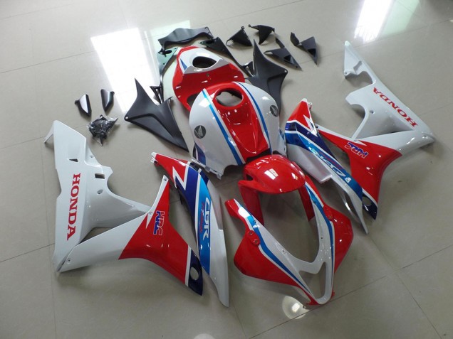 Blanco Rojo Azul HRC Carenado Honda CBR 600 RR 07-08 Blanco Rojo Azul HRC Carenado Honda CBR 600 RR 07-08