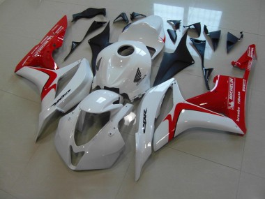 Blanco Rojo Carrera Versión Carenado Honda CBR 600 RR 07-08