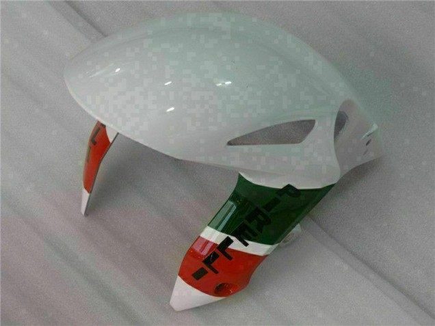 Blanco Rojo Plástica Honda CBR 1000 RR 08-11 Blanco Rojo Plástica Honda CBR 1000 RR 08-11