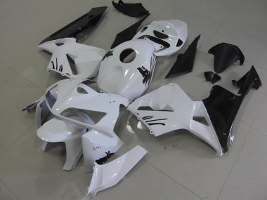 Blanco con Especial Calcomanías Carenado Honda CBR 600 RR 05-06