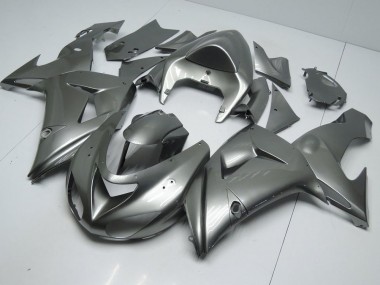 Brillante Gris Carenado Kawasaki ZX10R 06-07