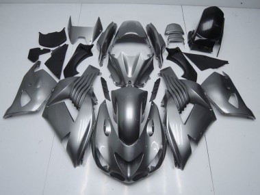 Brillante Gris Carenado Kawasaki ZX14R ZZR 1400 06-11