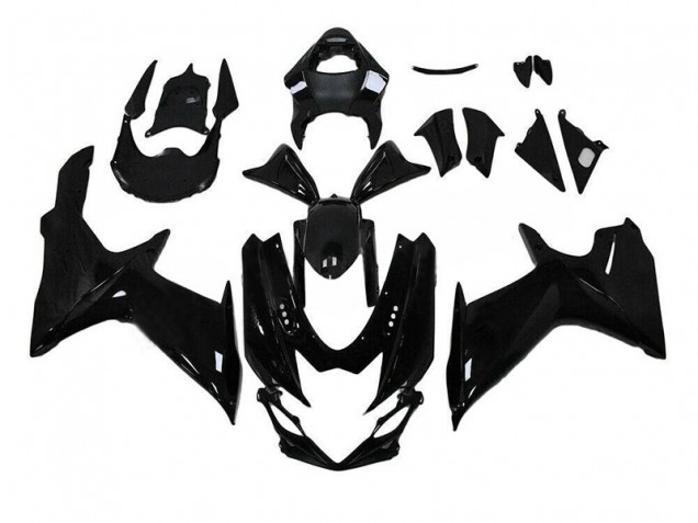Brillante Negro Carenado Suzuki GSXR 600 / 750 K11 11-21 Brillante Negro Carenado Suzuki GSXR 600 / 750 K11 11-21