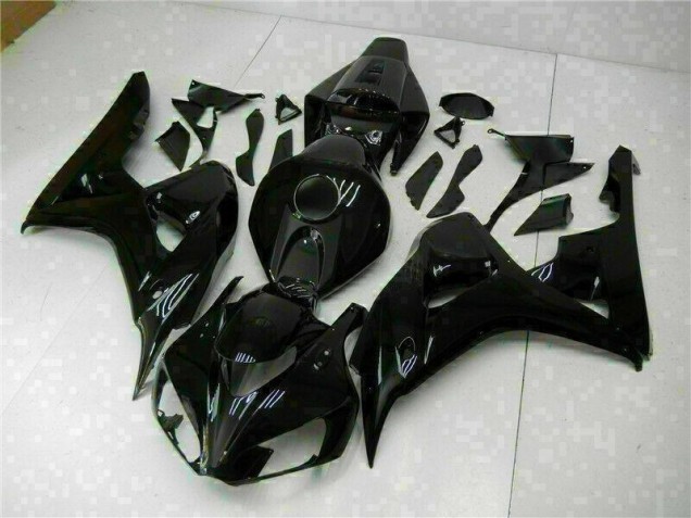 Brillante Negro Kit Completo Carenado Honda CBR 1000 RR 06-07 Brillante Negro Kit Completo Carenado Honda CBR 1000 RR 06-07