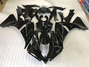 Brillante Negro Plástico Yamaha R1 09-11