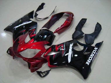 Caramelo Rojo Negro Carenado Honda CBR 600 F4i 04-07