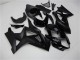 Carenados Moto Suzuki GSXR 1000 2007-2008 - Negro Brillante Negro Mate No Calcomanía