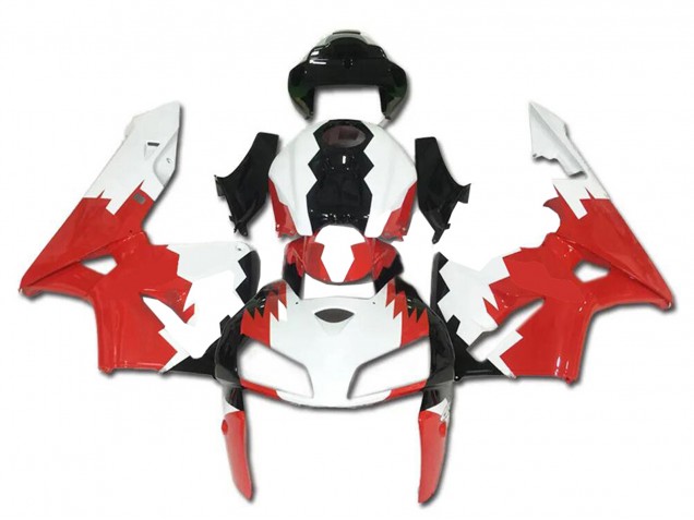 Carenado Moto Honda CBR600RR 2005-2006 - Blanco Rojo Negro