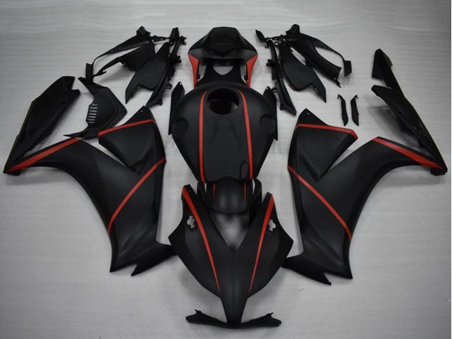 Carenados Moto Honda CBR1000RR 2012-2016 - Negro Mate Rojo