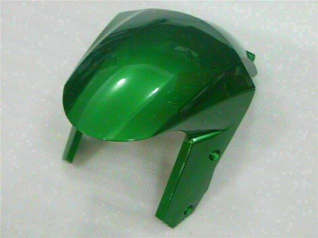 Carenados Moto Kawasaki ZX10R 2008-2010 - Negro Brillante Verde Llama
