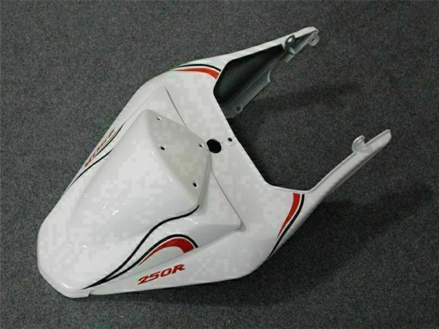 Carenados Moto Kawasaki EX250 2008-2012 - Blanco Rojo