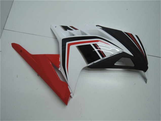 Carenados Moto Kawasaki Ninja 300 EX300R 2013-2024 - Blanco Rojo Negro