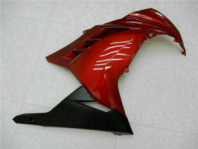 Carenados Moto Kawasaki Ninja 300 EX300R 2013-2024 - Rojo Negro