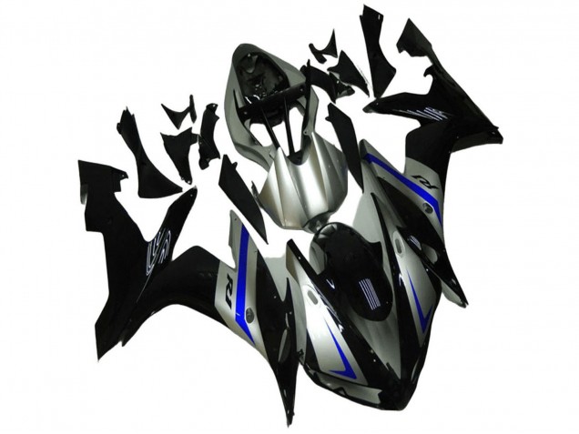 Carenados Moto Yamaha YZF R1 2004-2006 - Plata Azul Negro