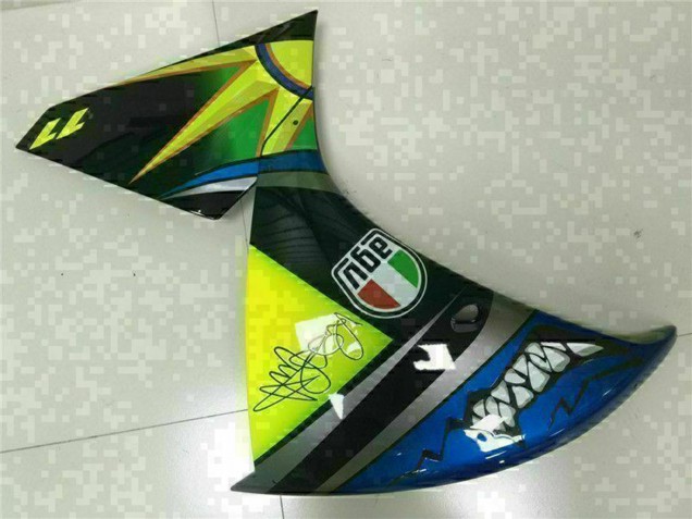 Carenados Moto Yamaha YZF R1 2009-2011 - Azul Amarillo Tiburón