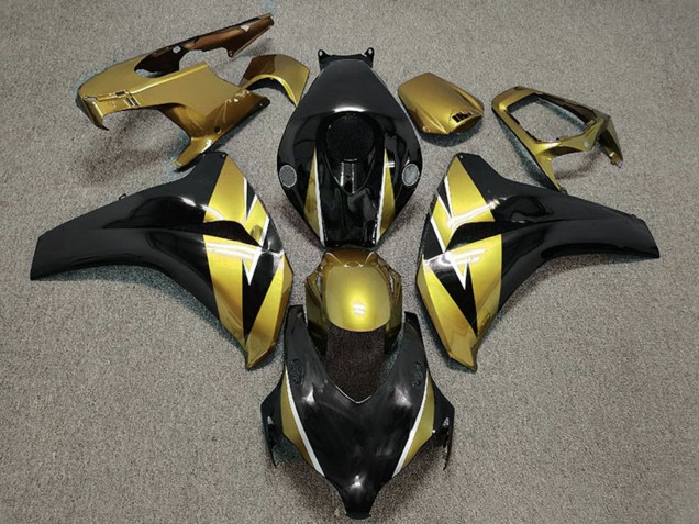 Carenado Moto Honda CBR1000RR 2008-2011 - Oro Negro Brillante