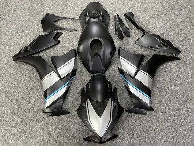 Carenados Moto Honda CBR1000RR 2012-2016 - Plata Azul Claro Negro Mate