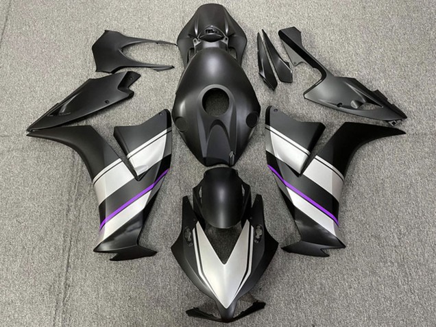 Carenados Moto Honda CBR1000RR 2012-2016 - Plata Púrpura Negro Mate