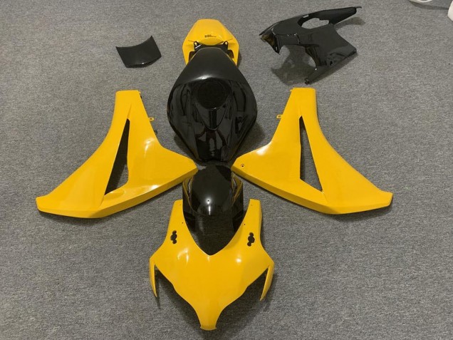 Carenados Moto Honda CBR1000RR 2008-2011 - Amarillo Negro Brillante