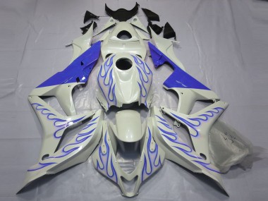 Carenados Moto Honda CBR600RR 2007-2008 - Blanco Azul Llama