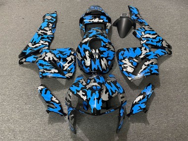 Carenados Moto Honda CBR600RR 2005-2006 - Camouflage Azul