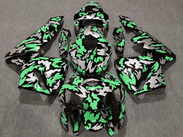 Carenados Moto Honda CBR600RR 2005-2006 - Camouflage Verde Claro
