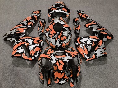 Carenados Moto Honda CBR600RR 2005-2006 - Camouflage Naranja Claro