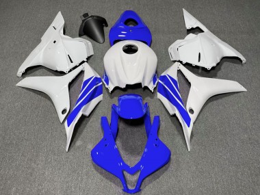 Carenados Moto Honda CBR600RR 2009-2012 - Blanco Azul Raya
