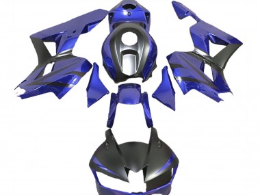 Carenados Moto Honda CBR600RR 2013-2023 - Azul Negro Mate