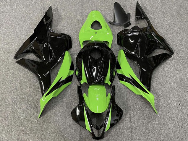Carenados Moto Honda CBR600RR 2009-2012 - Verde Negro Brillante OEM Estilo