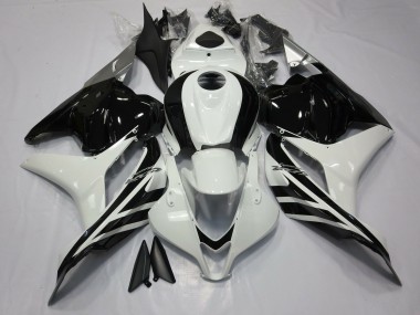 Carenados Moto Honda CBR600RR 2009-2012 - Blanco Negro Brillante