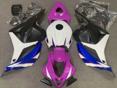 Carenados Moto Honda CBR600RR 2009-2012 - Blanco Rosa Azul Negro Mate