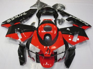 Carenados Moto Honda CBR600RR 2003-2004 - Rojo Negro Brillante Power