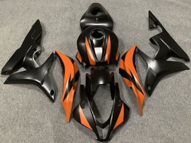 Carenados Moto Honda CBR600RR 2007-2008 - Naranja Negro Mate