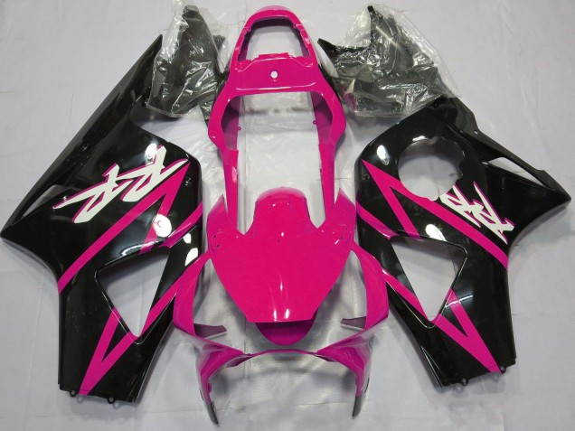 Carenados Moto Honda CBR954RR 2002-2003 - Rosa Negro Brillante