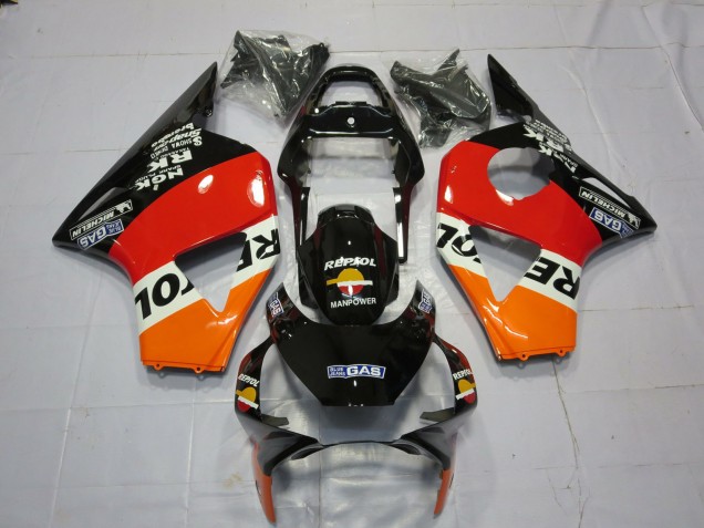 Carenados Moto Honda CBR954RR 2002-2003 - Naranja Blanco Rojo Negro Repsol