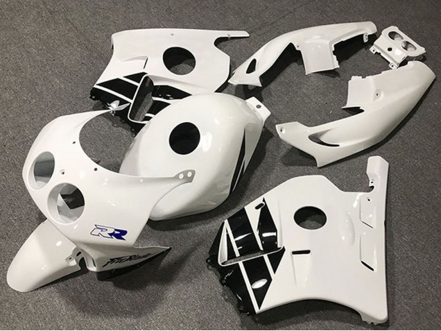 Carenados Moto Honda CBR250RR 1990-1998 - Blanco Negro Brillante