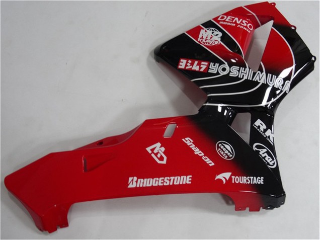 Kit Carenados Moto Honda CBR600RR 2005-2006 - Rojo Negro