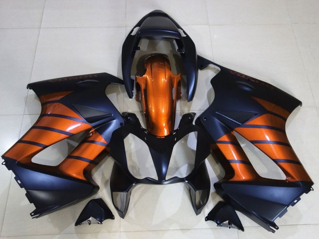 Carenados Moto Honda VFR 800 2002-2013 - Naranja Azul Mate Negro Mate