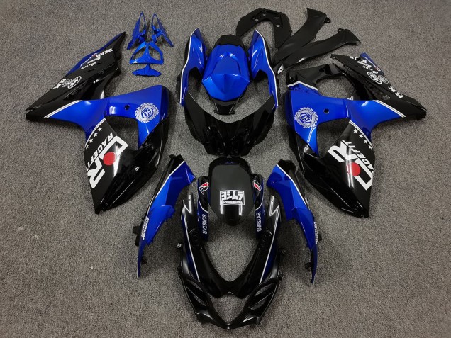 Carenados Moto Suzuki GSXR 1000 2009-2016 - Negro Azul