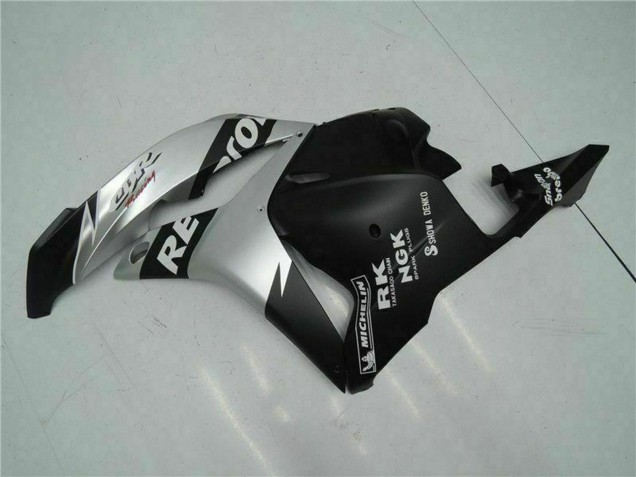 Carenados Moto Honda CBR600RR 2009-2012 - Plata Negro Mate Repsol