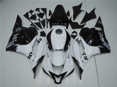 Carenado Moto Honda CBR600RR 2009-2012 - Blanco Negro Brillante Repsol
