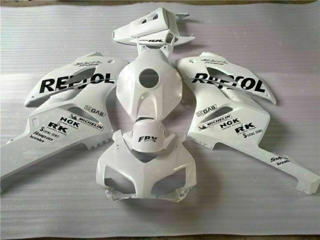 Carenados Moto Honda CBR1000RR 2004-2005 - Blanco Negro Repsol
