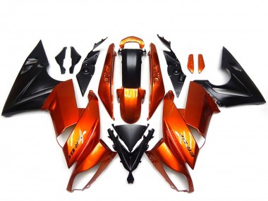 Carenados Moto Kawasaki Ninja 650R 2009-2011 - Naranja Negro