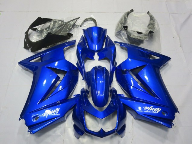 Carenados Moto Kawasaki Ninja 250 2008-2012 - Azul Blanco Ninja