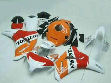 Carenados Moto Honda CBR1000RR 2008-2011 - Naranja Blanco Rojo Negro Repsol